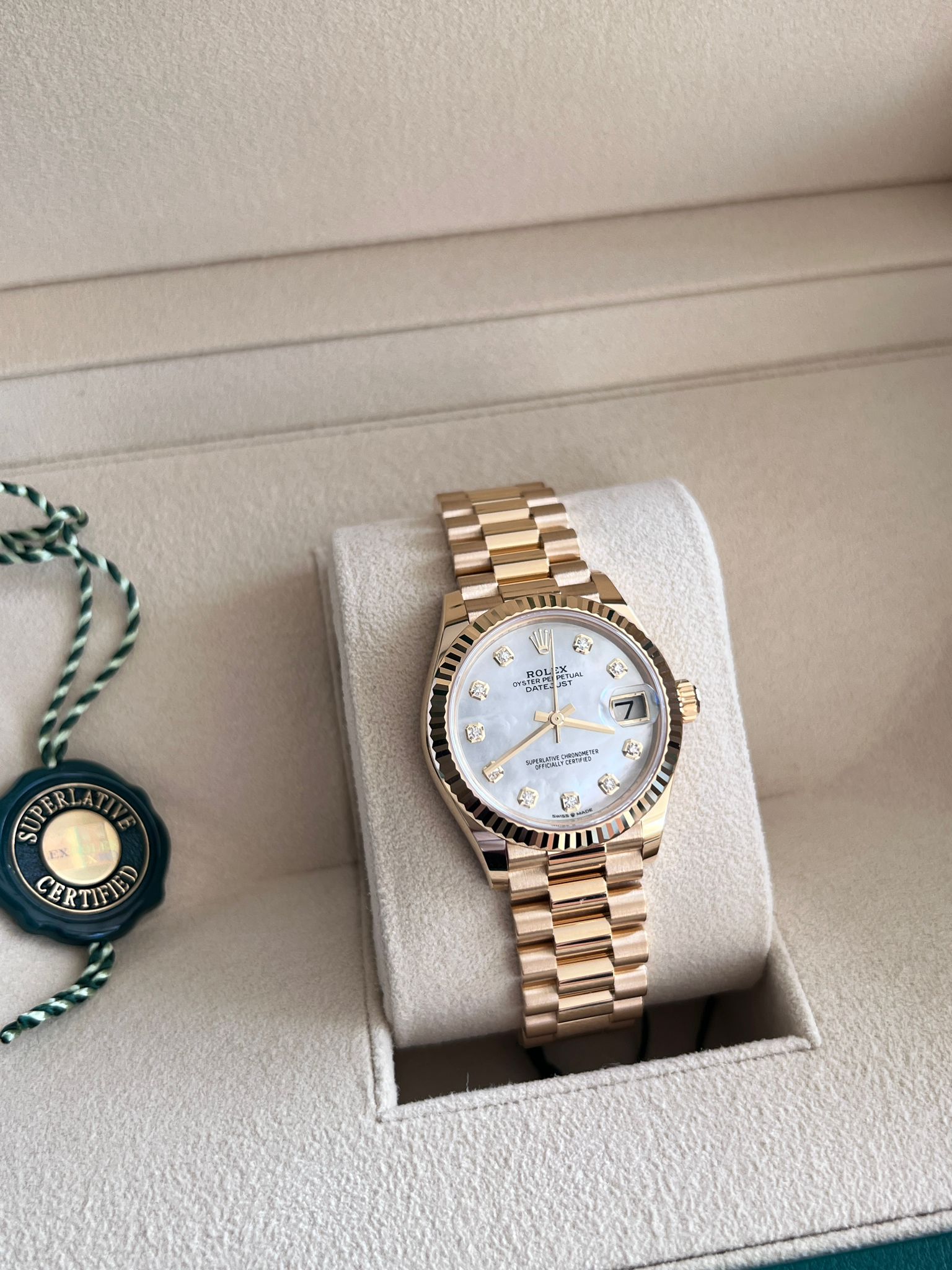 Rolex Datejust 31 278278NG White m278278-0010 2026