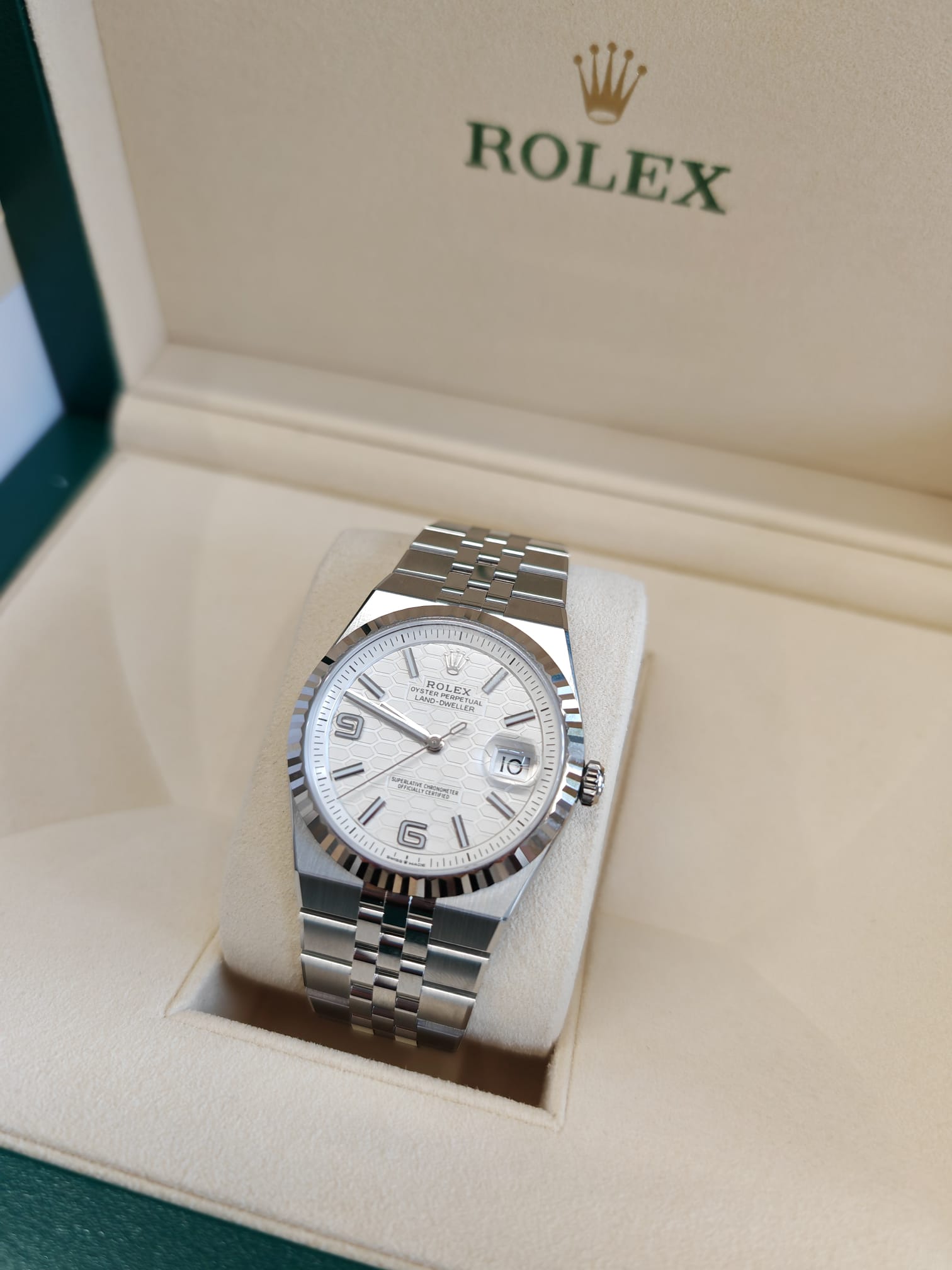 Rolex Land-Dweller 40 127334 WHITE