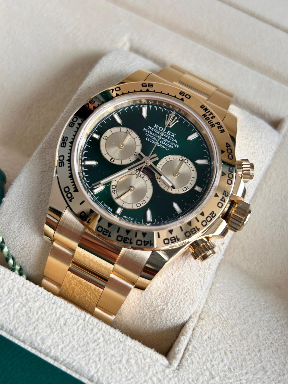 Rolex Cosmograph Daytona 126508 Green and Golden 2026
