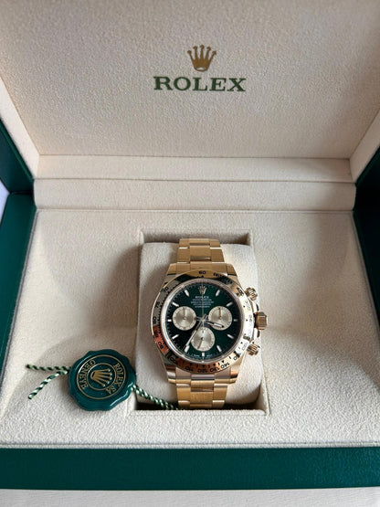 Rolex Cosmograph Daytona 126508 Green and Golden 2026