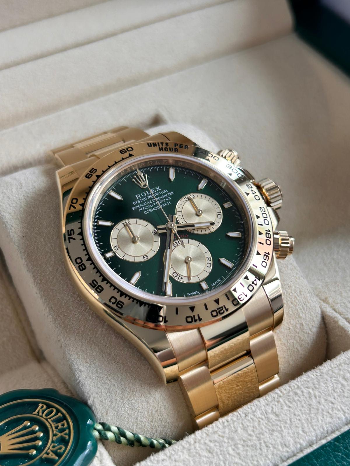Rolex Cosmograph Daytona 126508 Green and Golden 2026