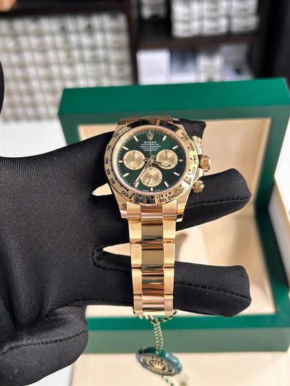 Rolex Cosmograph Daytona 126508 Green and Golden 2025