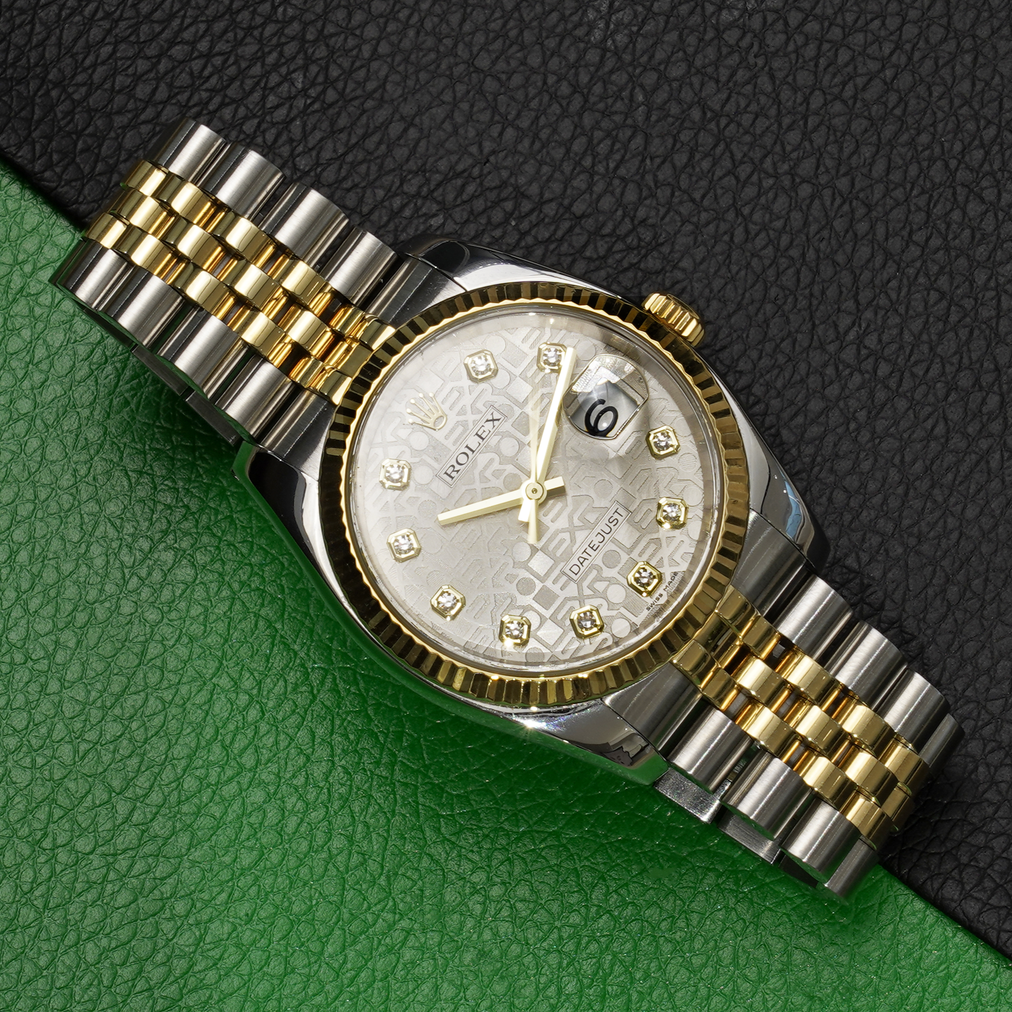 Rolex Datejust 36 116233 White Computer Naked