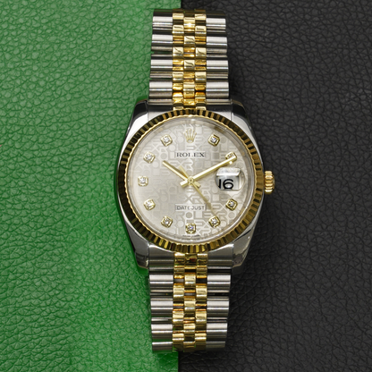 Rolex Datejust 36 116233 White Computer Naked