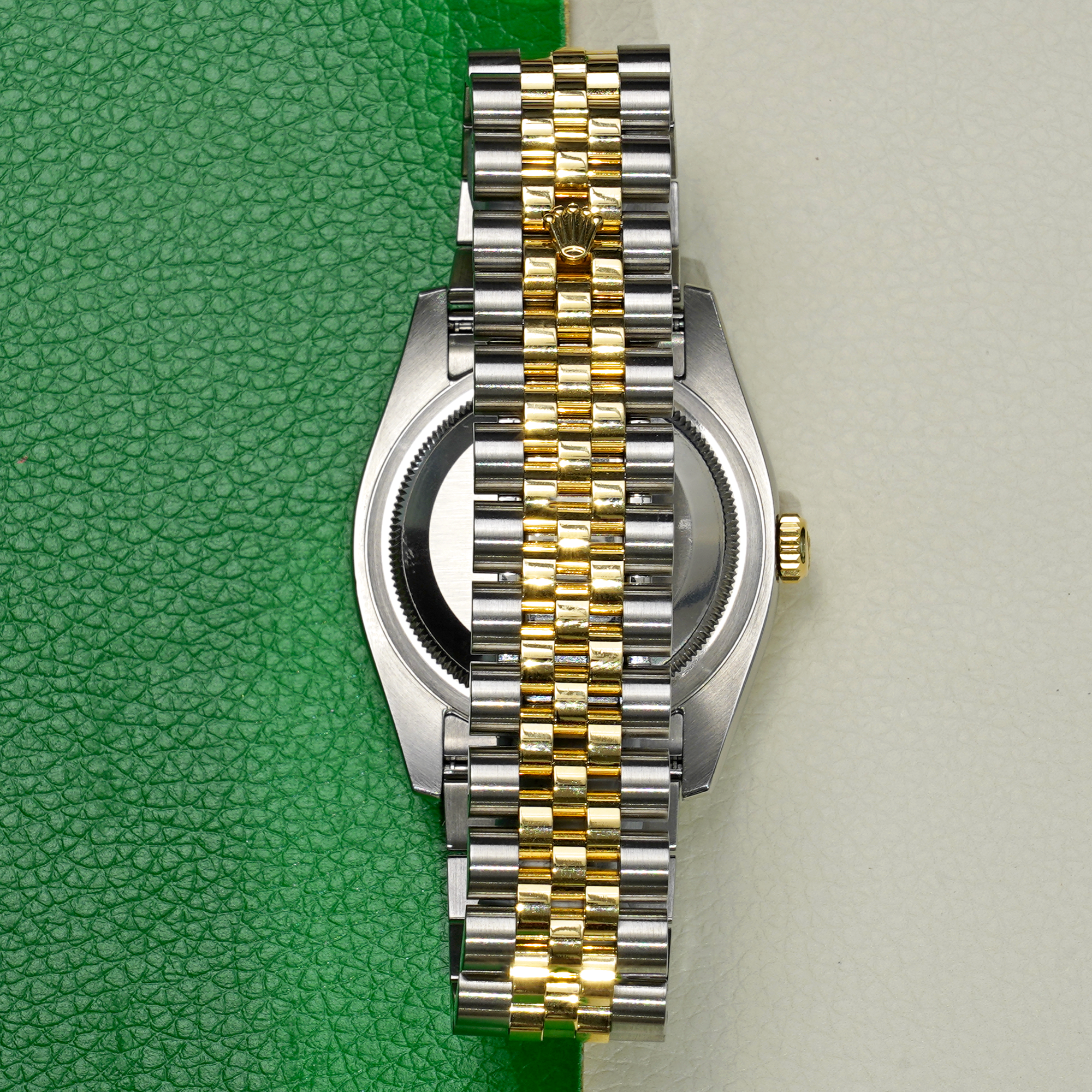 Rolex Datejust 36 116233 Champagne Index Jubilee 2008 full set