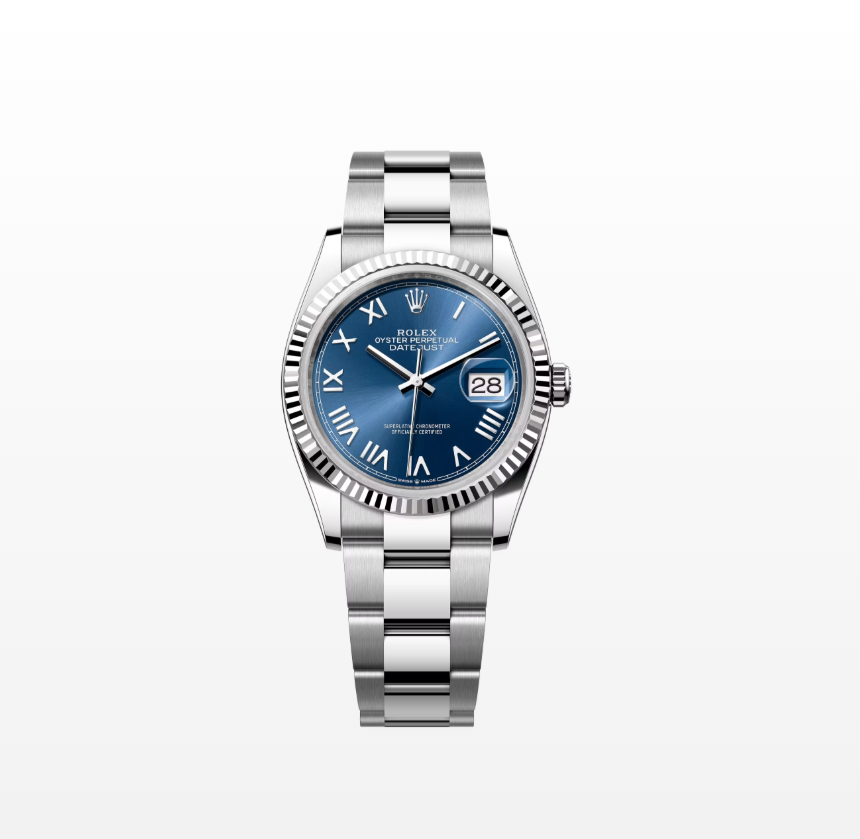 Rolex Datejust 36 126234 Blue Roman Oyster 2026