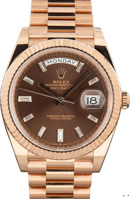 Rolex Day-Date 40 228235 Brown 2020 Full Set