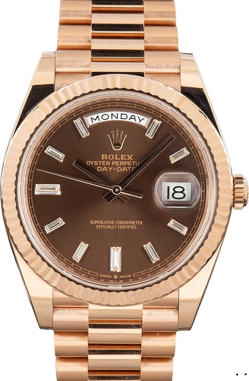 Rolex Day-Date 40 228235 Brown 2020 Full Set