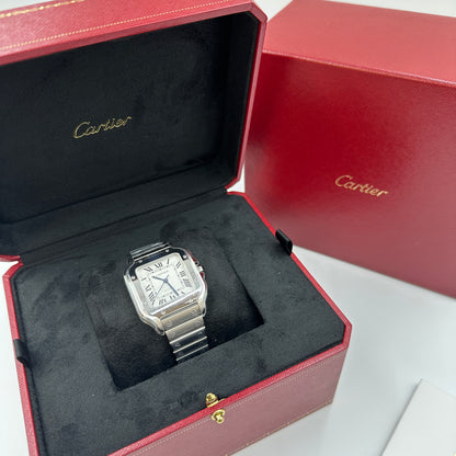 Cartier Santos WSSA0029 Silver