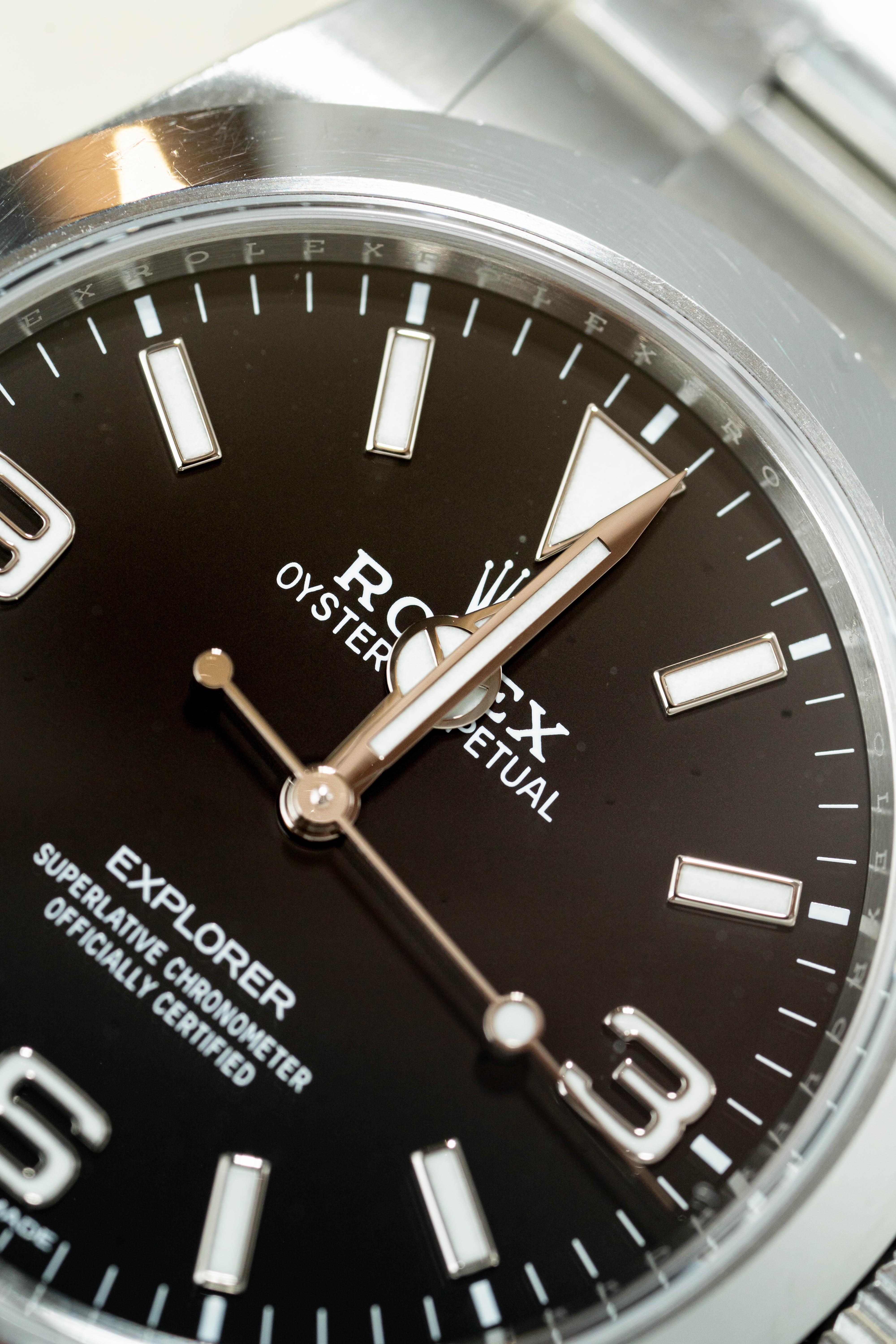 Rolex Explorer 214270 Black 2017 Full Set