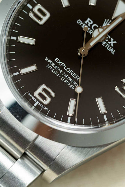 Rolex Explorer 214270 Black 2017 Full Set