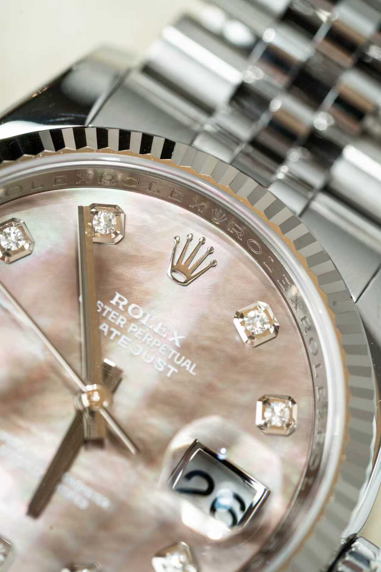 Rolex Datejust 36 116234 Mother of pearl-Black 2012 Full Set