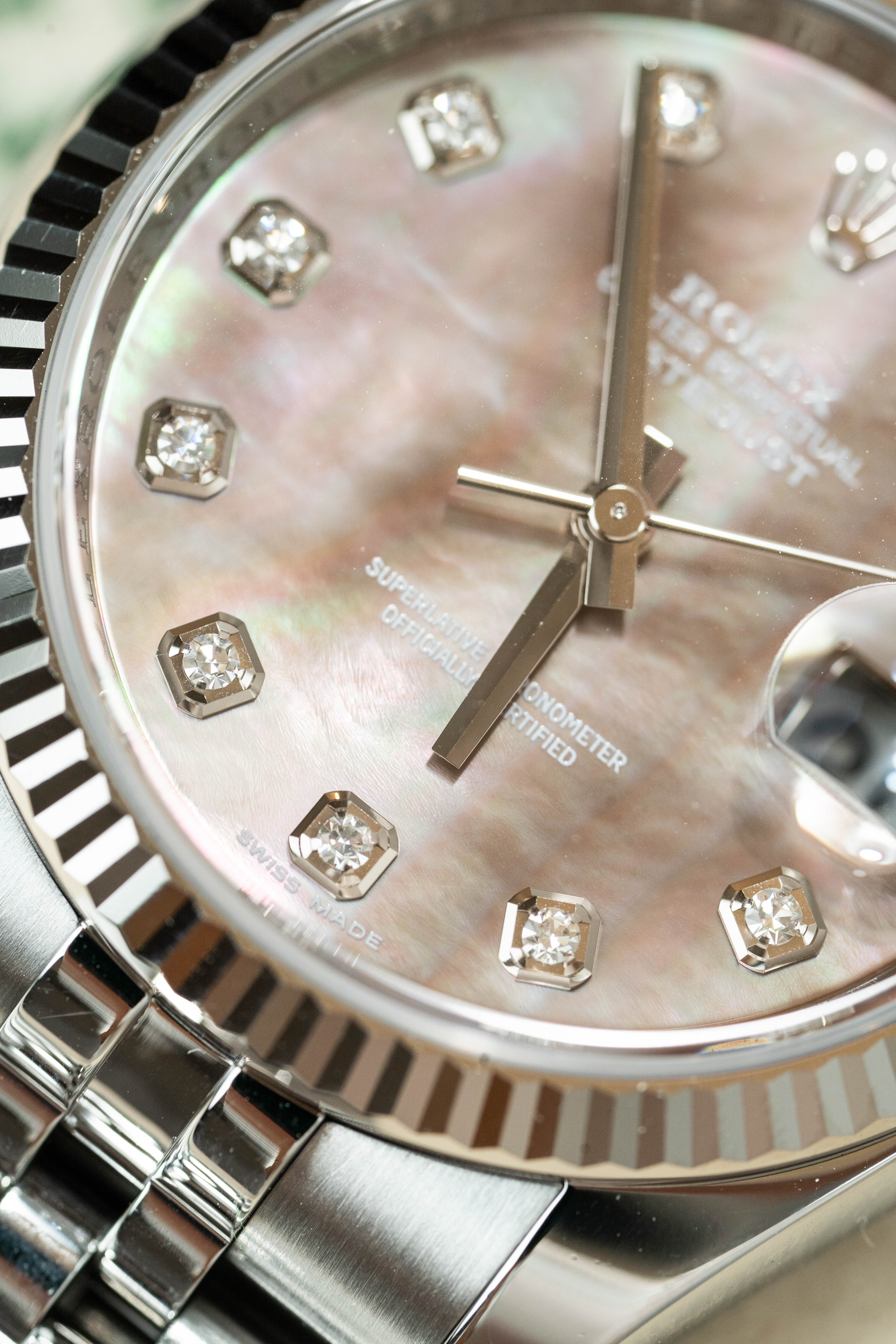 Rolex Datejust 36 116234 Mother of pearl-Black 2012 Full Set