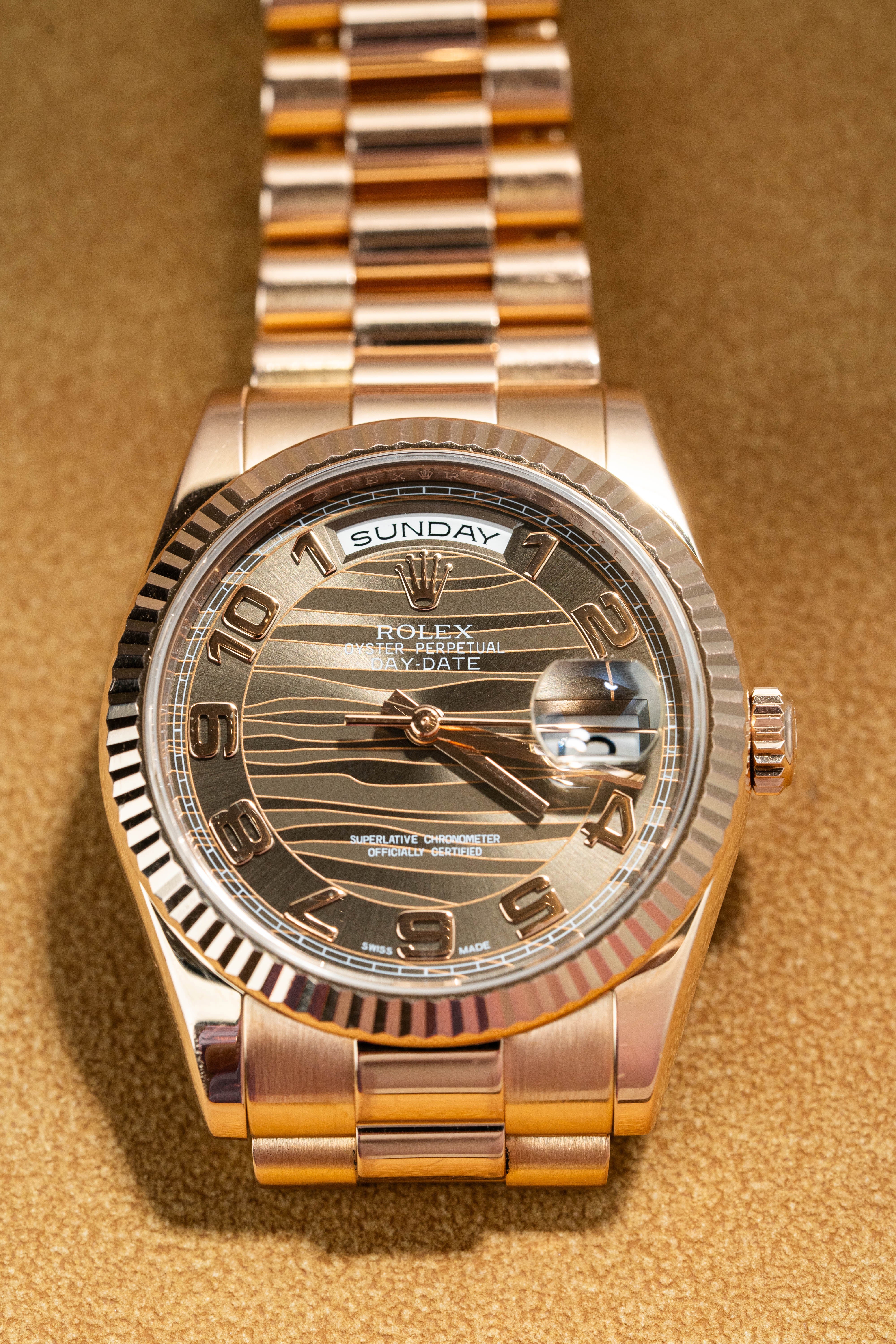 Rolex Day-Date 36 118235 Wave 2017 Full Set