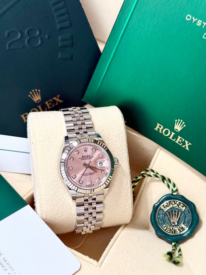 ROLEX 279174 Pink diamond jubilee  25links