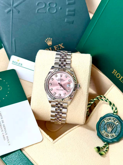 ROLEX 279174 Pink diamond jubilee  25links