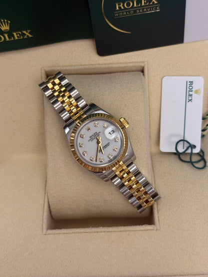 ROLEX 179173 white diamond  jubilee 20links naked