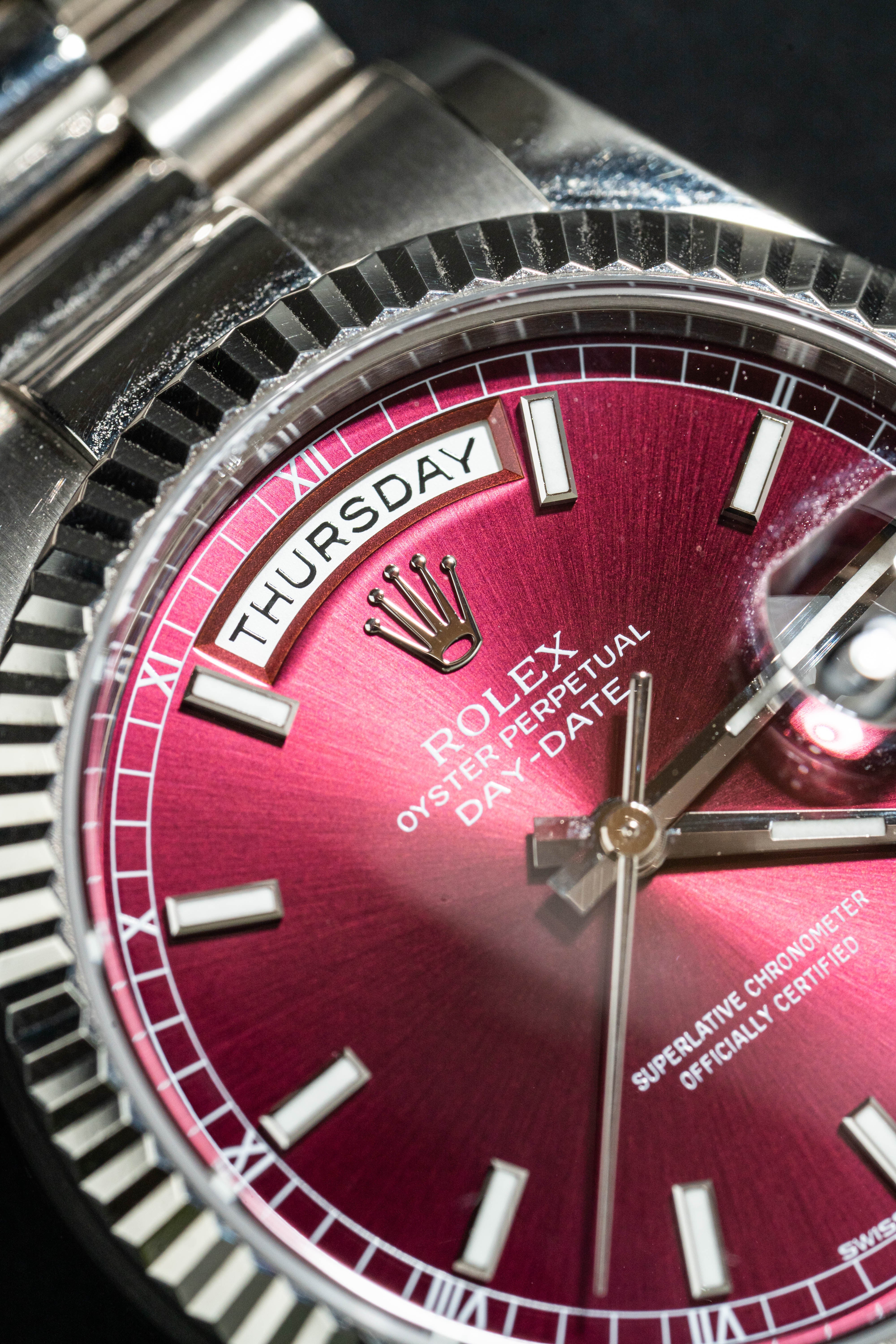 Rolex Day-Date 36 118239 Red Naked
