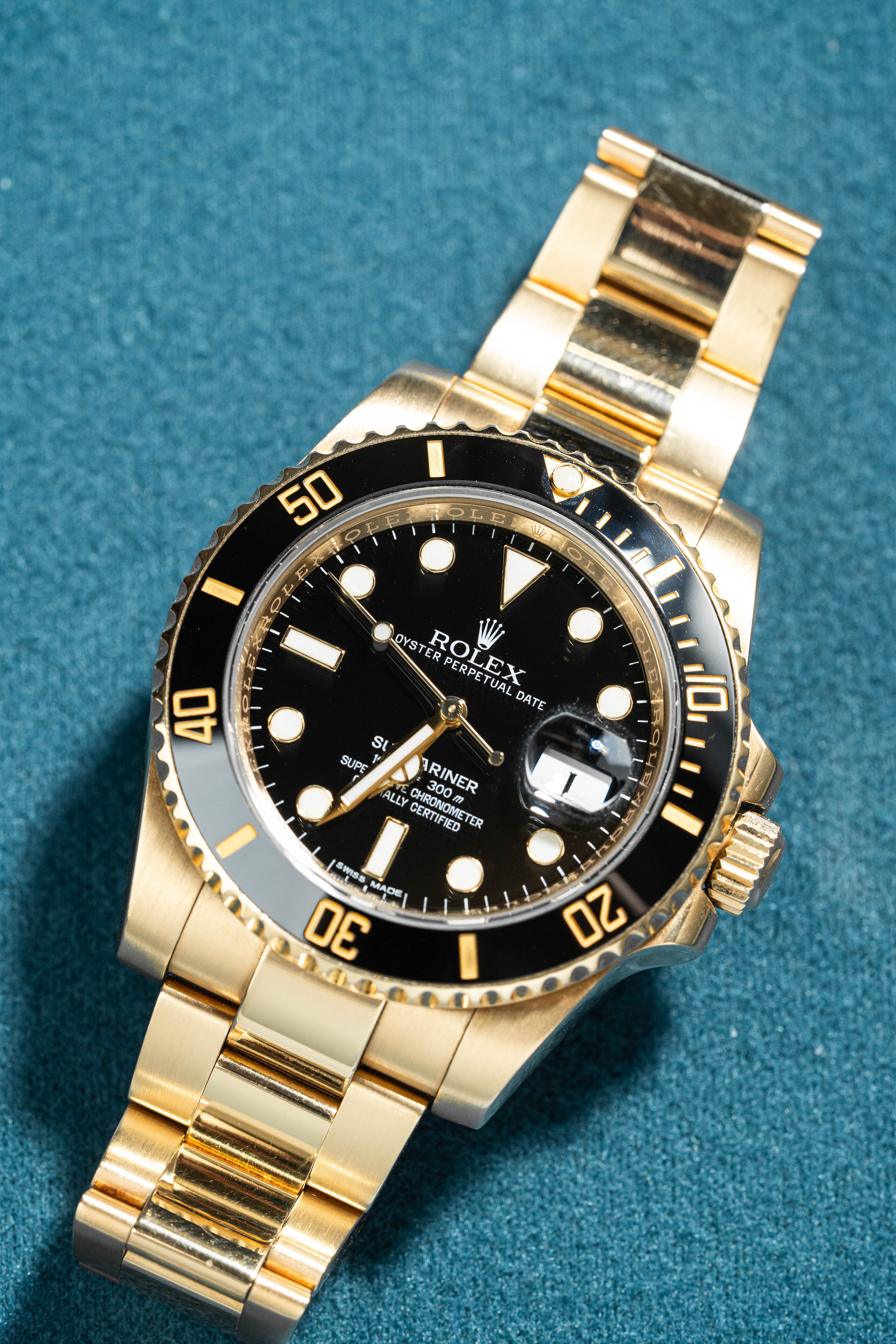 Rolex Submariner Date 116618 Black 2024 Naked