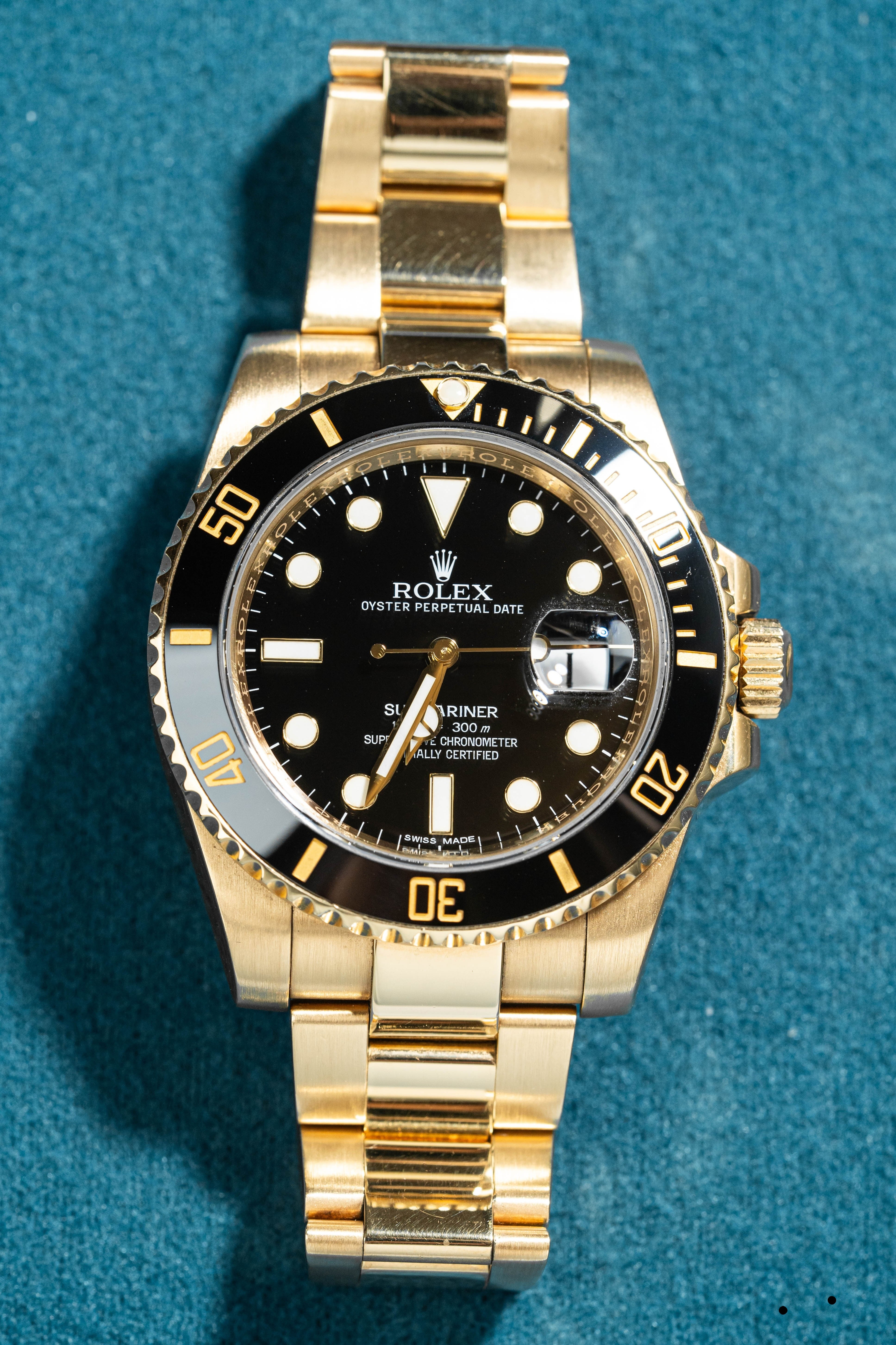 Rolex Submariner Date 116618 Black 2024 Naked