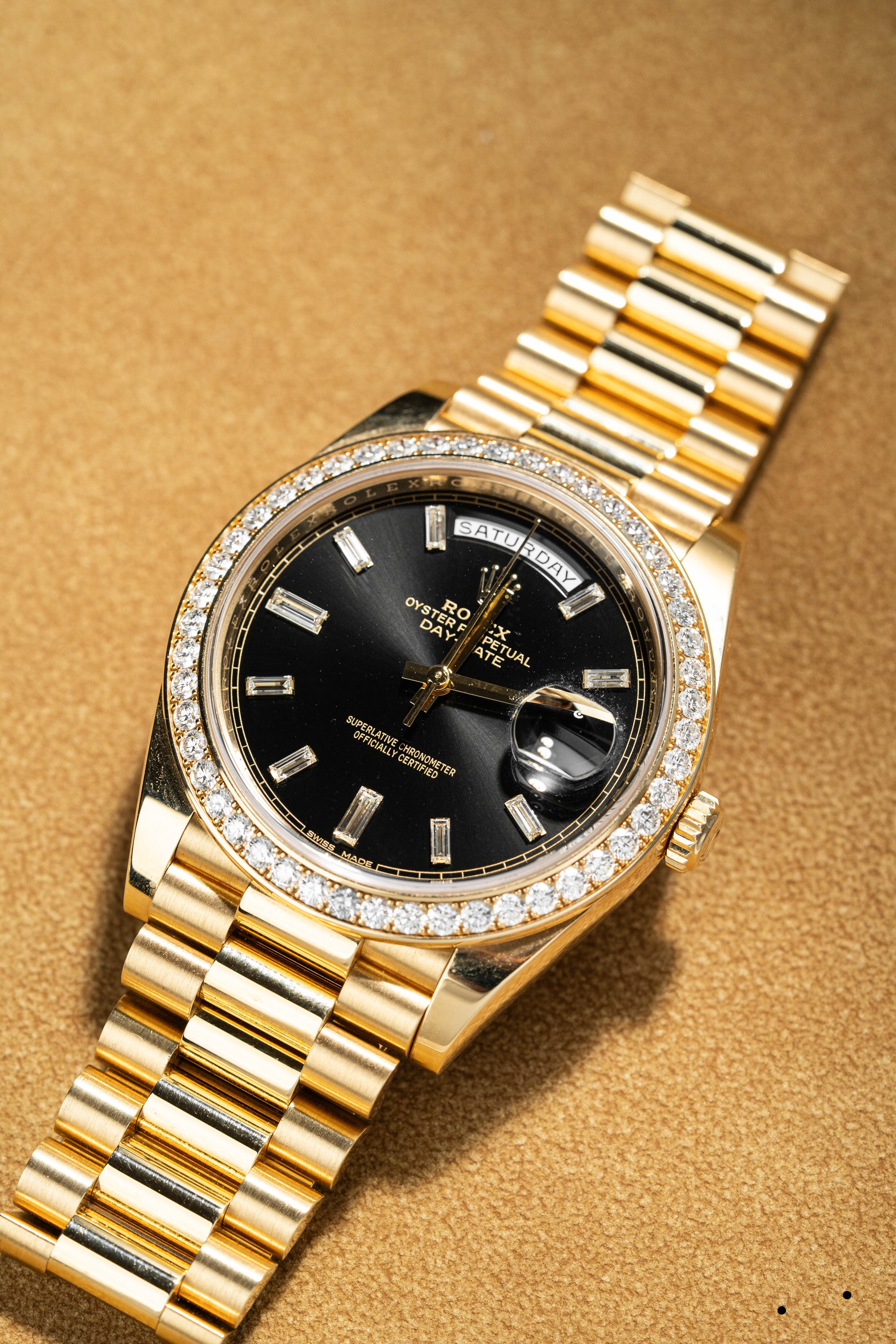 Rolex Day-Date 40 228348RBR Black 2024 Naked