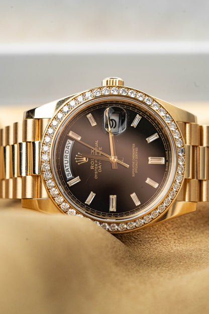 Rolex Day-Date 40 228348RBR Black 2024 Naked