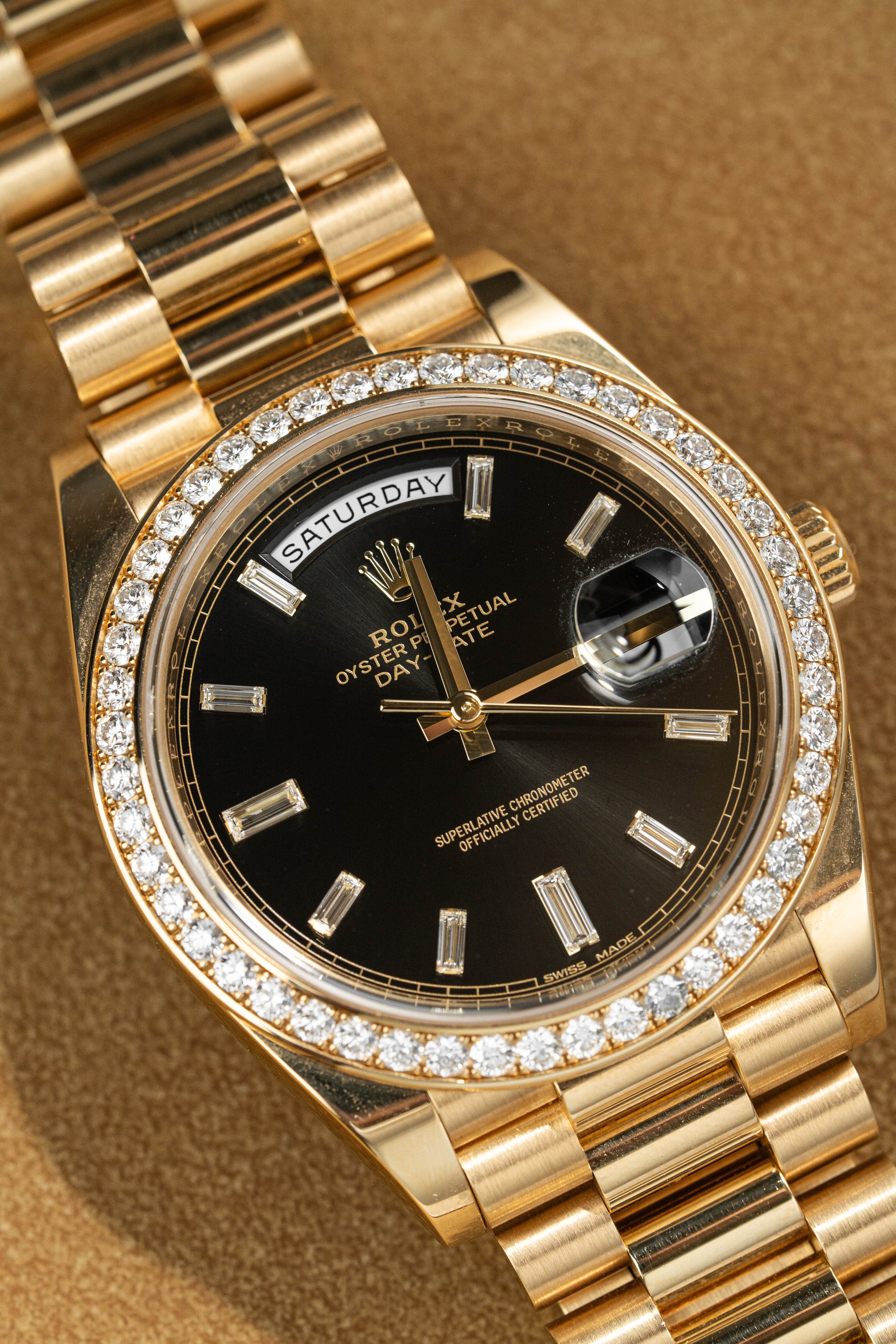 Rolex Day-Date 40 228348RBR Black 2024 Naked