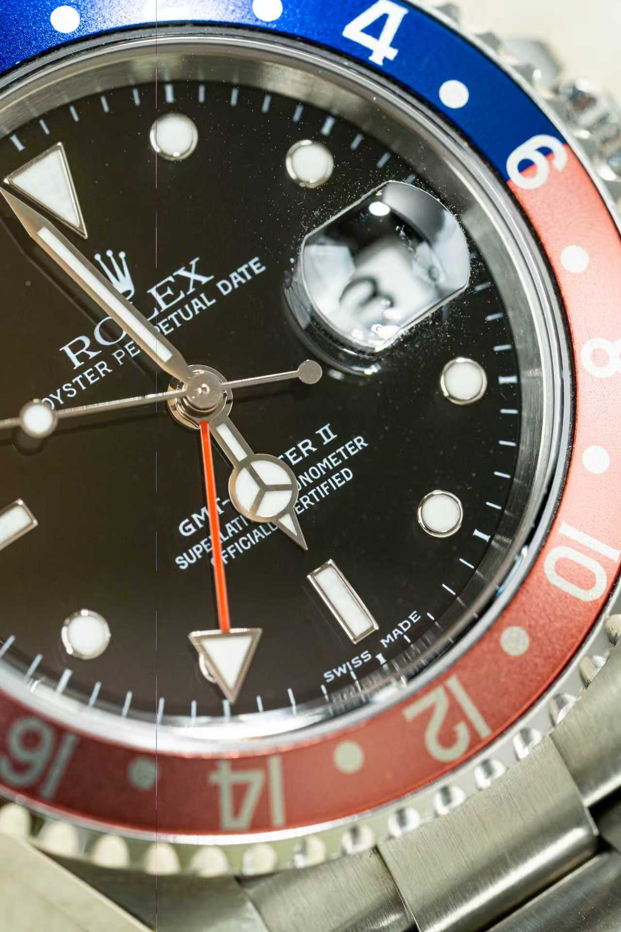 Rolex GMT-Master II 16710 Black 2005 Full Set