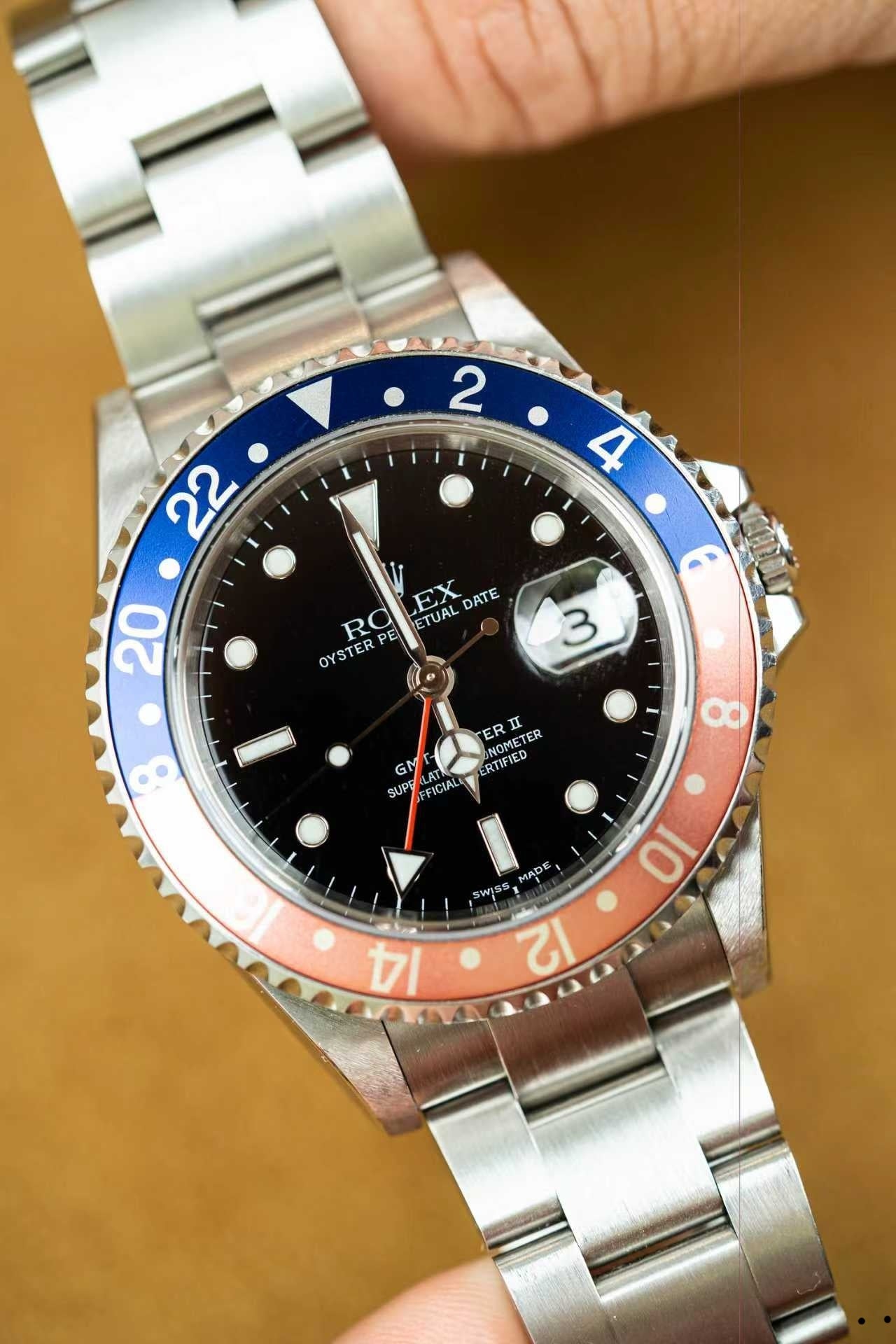Rolex GMT-Master II 16710 Black 2005 Full Set