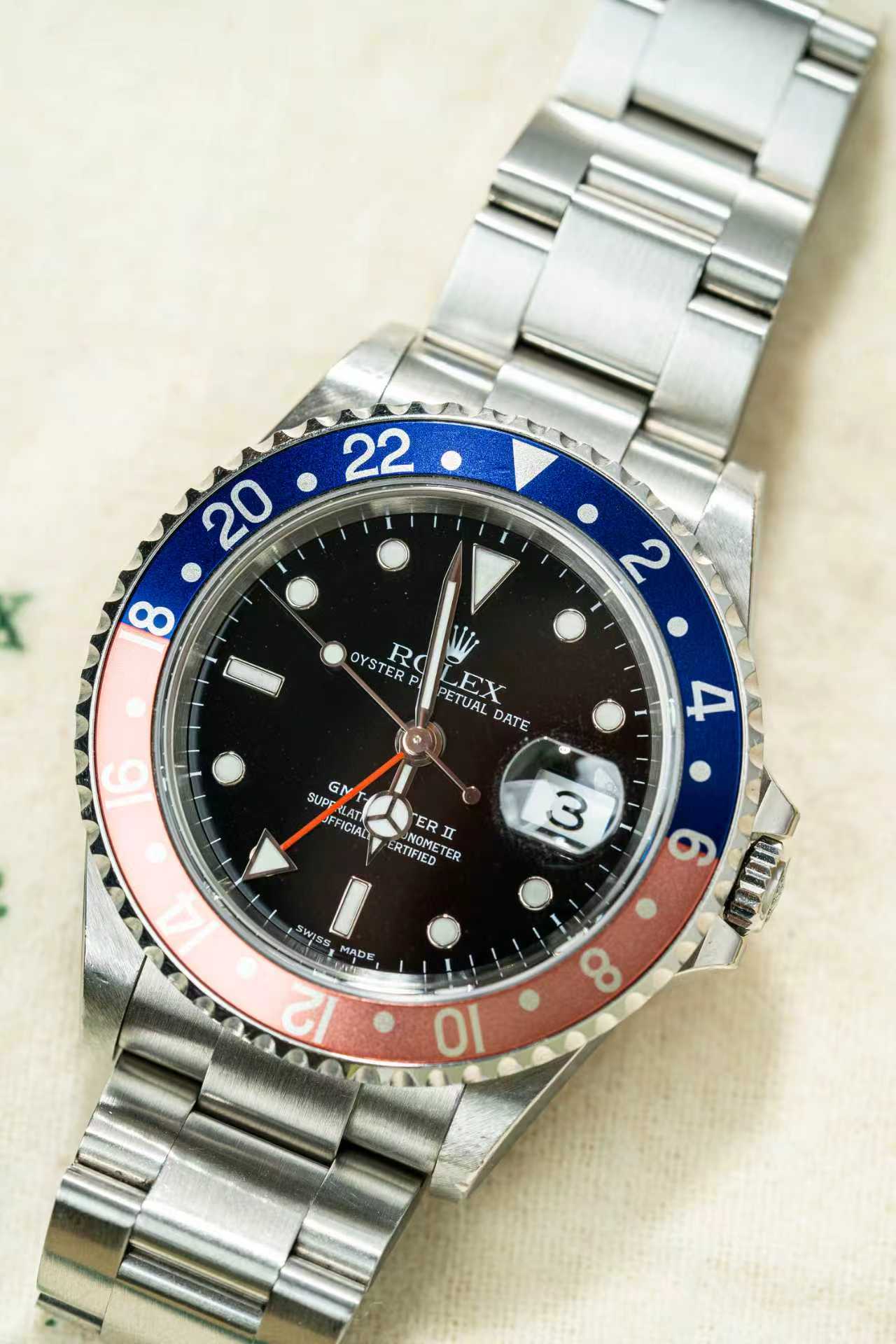 Rolex GMT-Master II 16710 Black 2005 Full Set