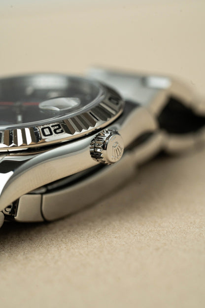 Rolex Datejust Turn-O-Graph 116264 Black Naked