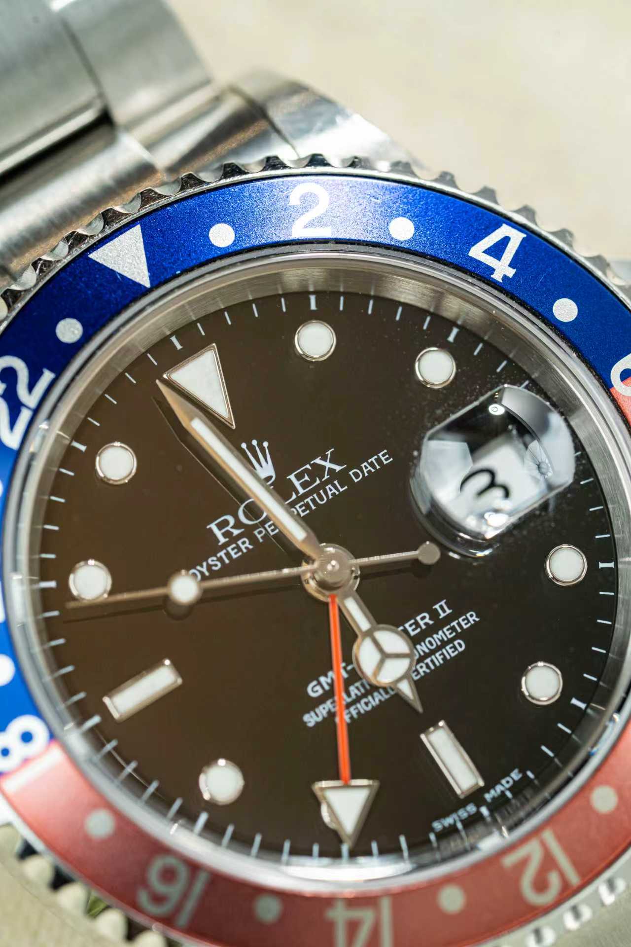 Rolex GMT-Master II 16710 Black 2005 Full Set