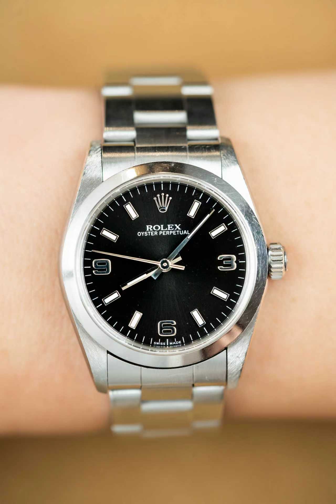 Rolex Oyster Perpetual 31 67480 Black Naked