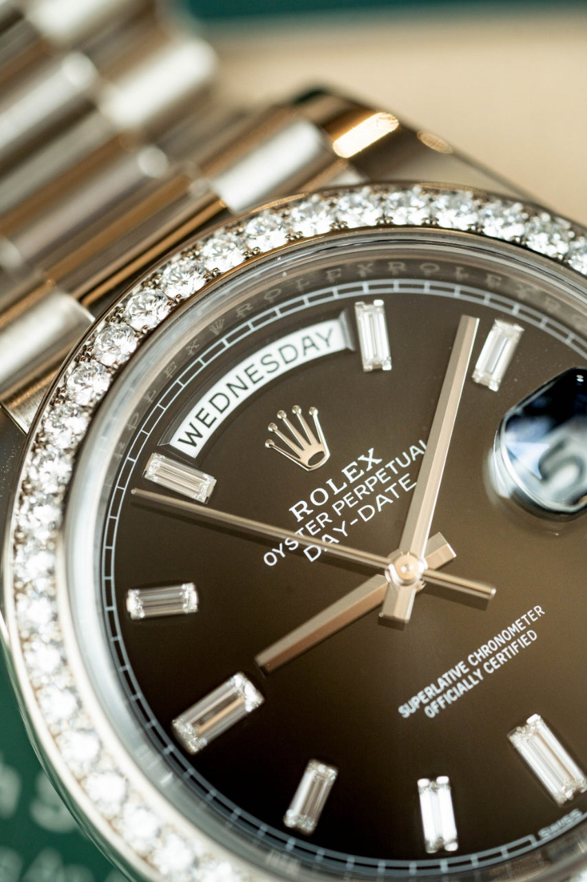 Rolex Day-Date 40 228349 black 2018 Full Set