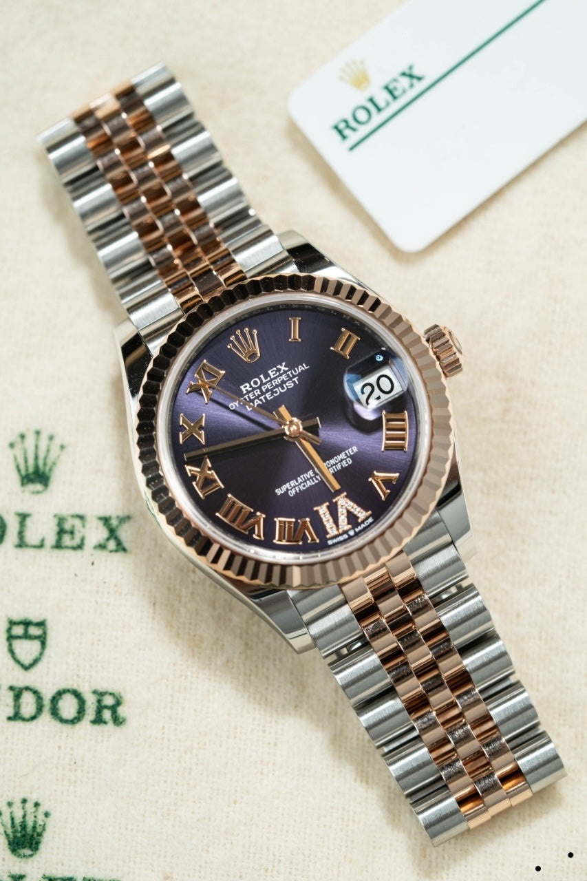 Rolex Datejust 31 278271 Purple 2023 Full Set