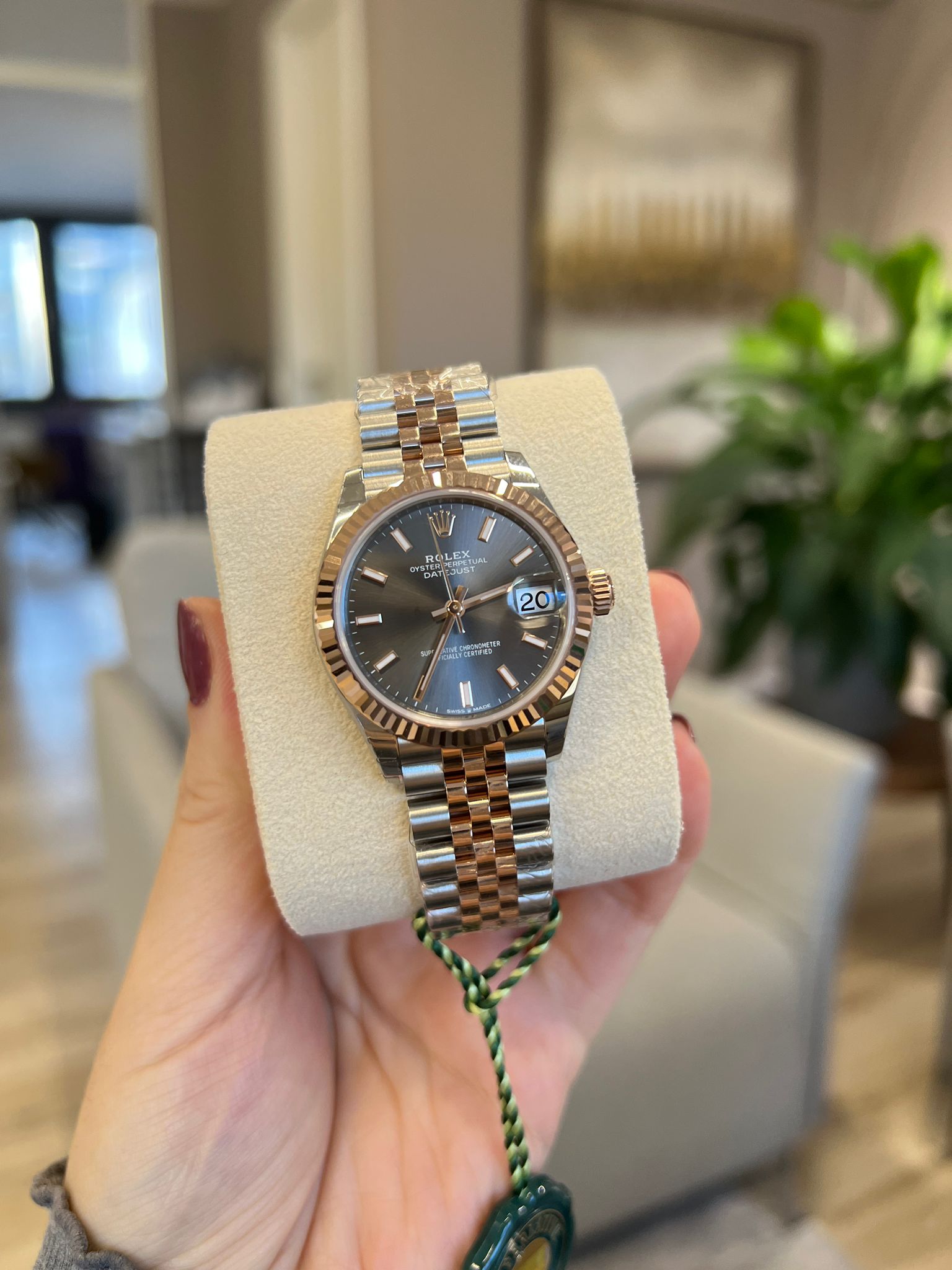 Rolex Datejust 31 278271 Grey Index Jubilee 2025