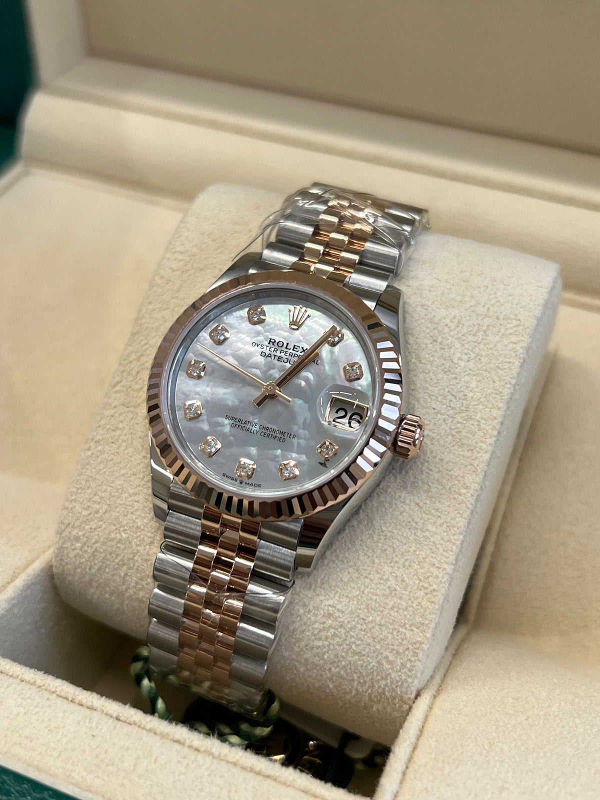 Rolex Datejust 31 278271NG White Jubilee 2025