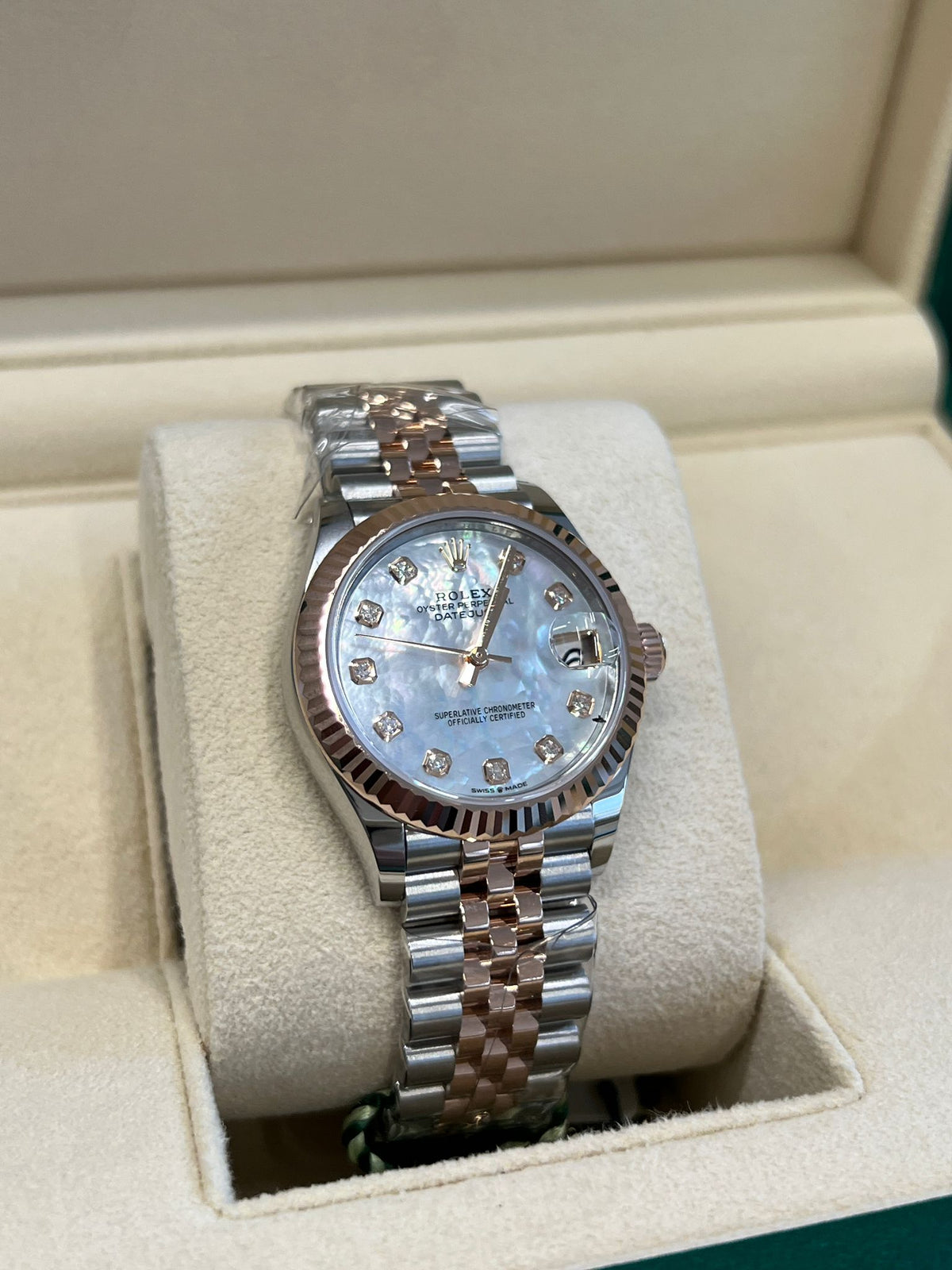 Rolex Datejust 31 278271NG White Jubilee 2025