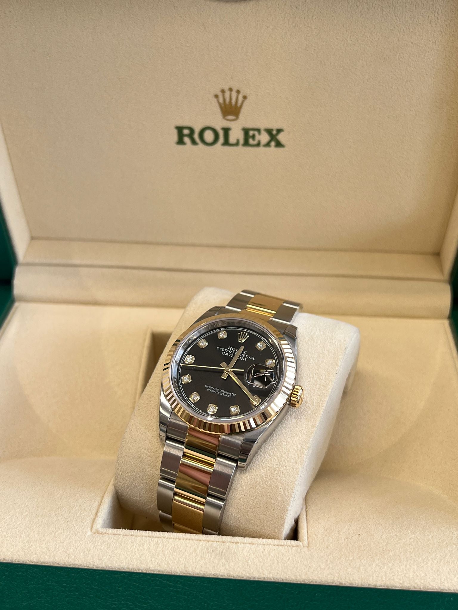 Rolex Datejust 36 126233G Black Oyster 2025