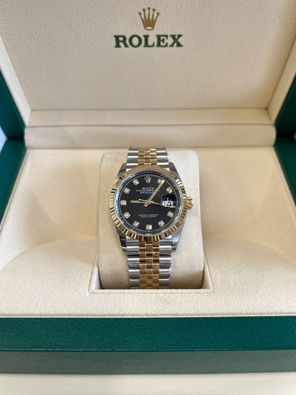 Rolex Datejust 36 126233G Black Jubilee 2025