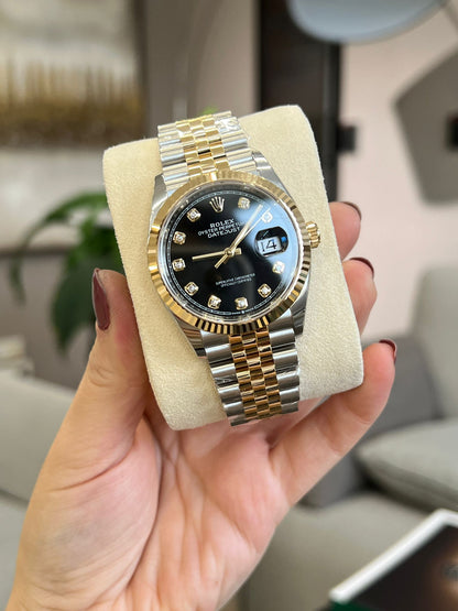 Rolex Datejust 36 126233G Black Jubilee 2025