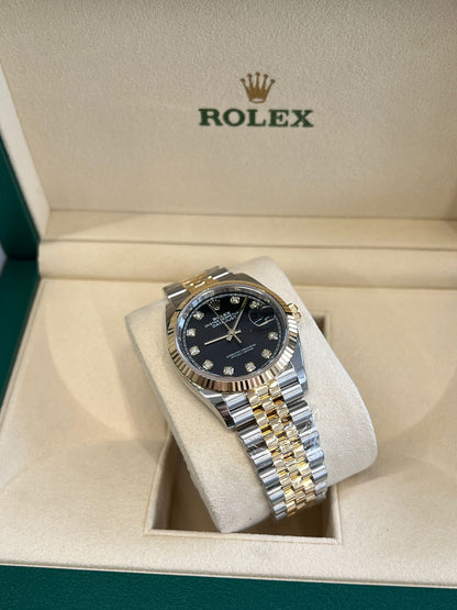 Rolex Datejust 36 126233G Black Jubilee 2025