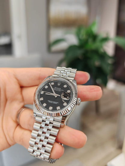 Rolex Datejust 36 126234G Black Jubilee 2025