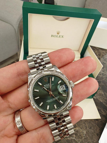 Rolex Datejust 31 278344RBR Green Index Jubilee 2024