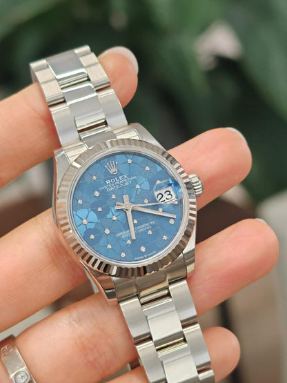 Rolex Datejust 31 278274 BLUE FLORAL OYS