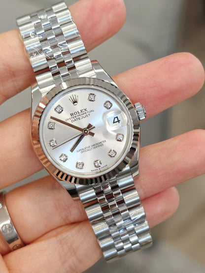 Rolex Datejust 31 278381RBR G SILVER JUB