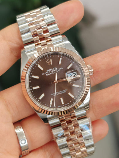 Rolex Datejust 36 126231 Chocolate Index Jubilee 2025