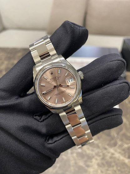 Rolex Datejust 31 278240 Pink Index Oyster