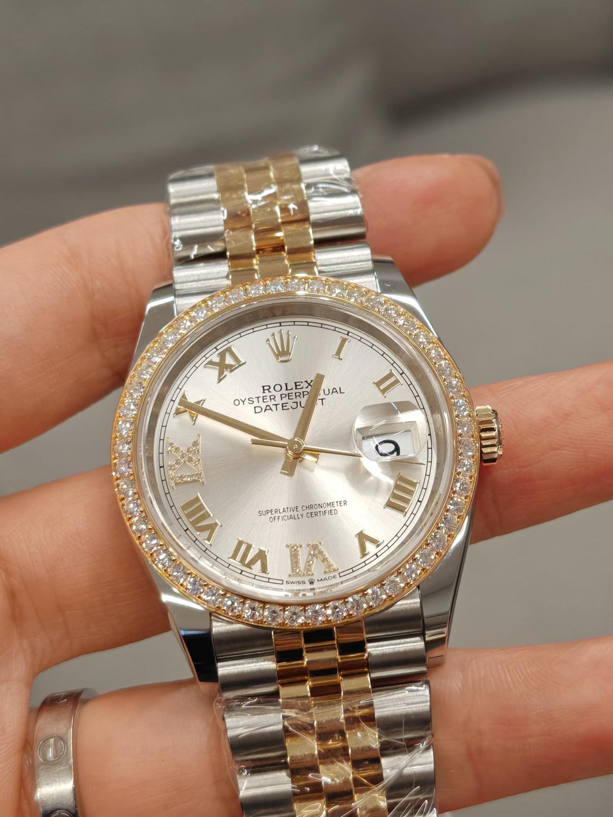 Rolex Datejust 36 126283RBR Silver VIIX Oyster 2025