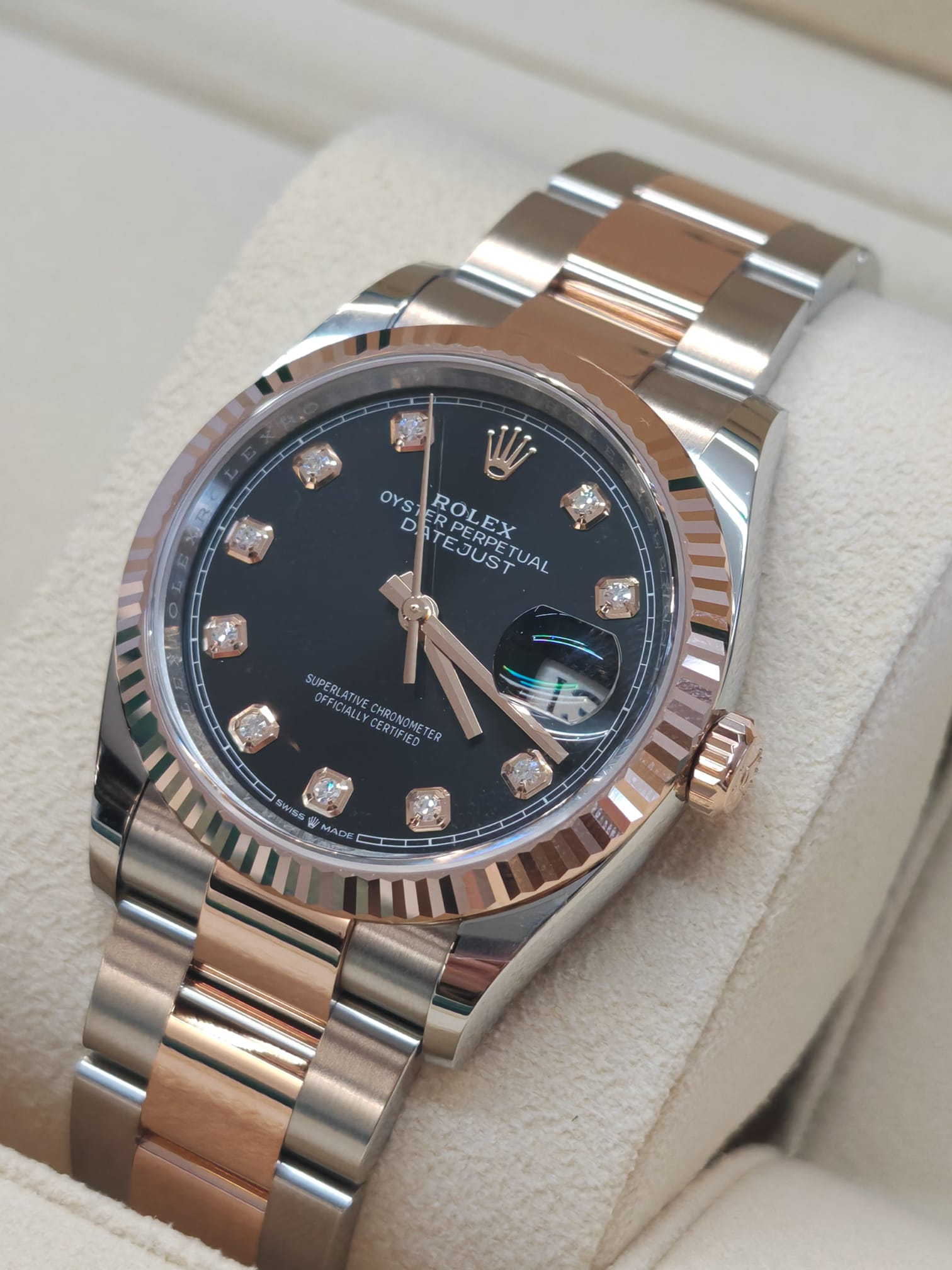 Rolex Datejust 36 126231G BLACK OYS